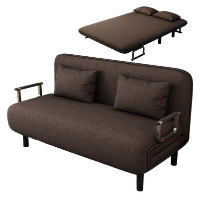 China Modern Cheap Adjustable Backrest Metal Folding (Other) Sofa Bed for sale