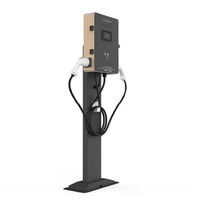 China 7KW 14KW Electric Vehicle AC Station EV Car Charger Backup EV Car Charging Stations with Type - 2 EV Plug Charging Stack 340*240*110mm; 480*350*120mm for sale