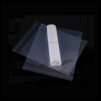 China Disposable sealable pe packing plastic custom transparent self adhesive sealed packaging bag for clothes for sale