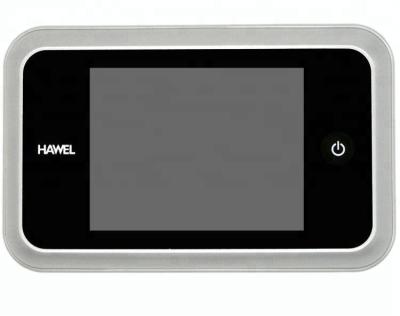 China 3.5 Inch HAWEL Digital Door Eye Viewer Camera For Slim Door 21-38mm 3.5 Inch for sale