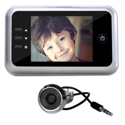 China Brass Door Eye Hole Camera Recorder For Door With Built-in Memory for sale