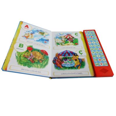 China paper & Custom Cardboard Kids Sound Board Music Book Fancy Printing for sale