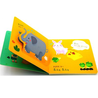 China paper & Custom Cardboard Kids Reading Educational Coloring Books Kids Story Hardcover Books for sale