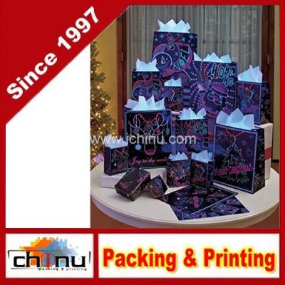 China Recyclable Glow-in-the-Dark Christmas Gift Bag (210224) for sale