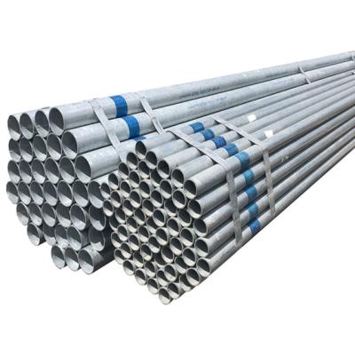 China Non-Alloy Q195/Q235/Q345 Galvanized Steel Round Pipe Tube with 1.0-20mm Thickness and Wide Applications for sale