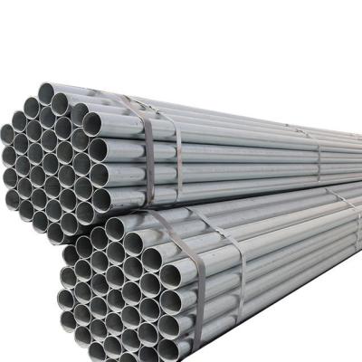 China DX51D DX52D 30mm 40mm 50mm Diâmetro 0,5mm 0,8mm 1mm Espessura Tubo de aço galvanizado redondo em técnica de laminado a frio para construção à venda