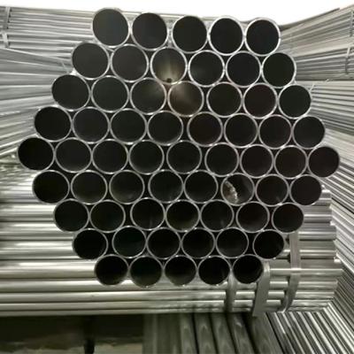 China Round Tube Pipe 2inch 2mm 2inch 3mm Seamless Steel Galvanized Pipes for Gas Transport Grade Galvanized for sale