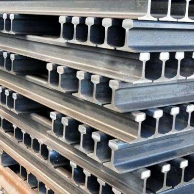 China 15kg 22kg 30kg 40kg 9-25m Light Steel Rail Railroad Steel Rail South African Standard for sale