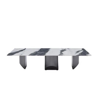 China Discount Modern Design Living Room Furniture Slate Corner Wholesale Adjustable Slate Table Top Center Coffee Tables (Others) for sale