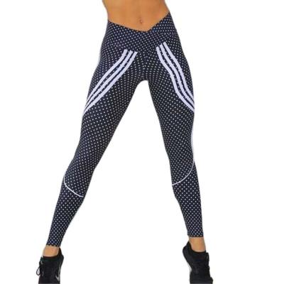 China 2022 Women Breathable High Waist Stretch New Running Sports Slim Yoga Gaiters Shape Design Yoga Pants for sale