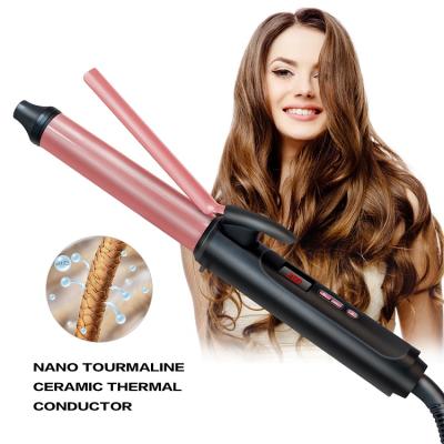 China New Design Professional Electric Hair Carry Sales 01 Tool Easy To Use Safety And Curling Iron Ceramic Hair Curler With LCD Display for sale