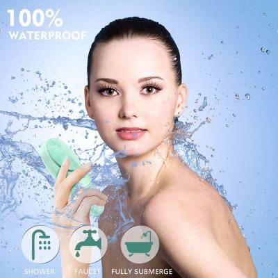 China New 2020 DEEP CLEANING products straining massage electric silicone face vibration facial cleansing brush for sale