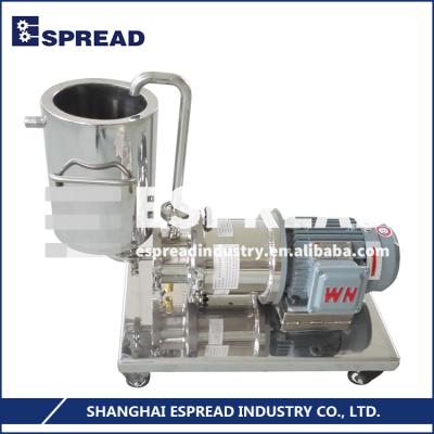 China Liquid With Solids Factory Price ESPREAD ESSW Series Single / Three Stages Lab Inline High Shear Suspended Pilot Mixer for sale