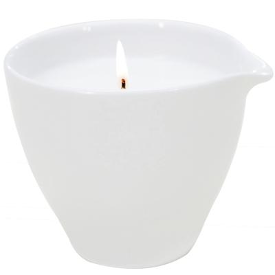 China Home Decoration 100% Organic Soy Wax Massage Candle For Body Care With Spout for sale