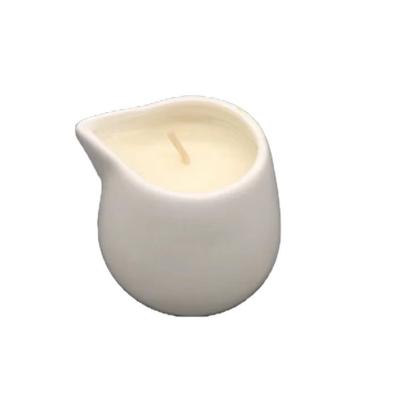 China Low Temperature Drip Candles Massage Oil Candle For SPA High Quality Aromatherapy Candle For Home D:5cm*H:5cm for sale