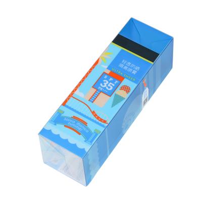 China Recyclable Custom Skincare Packaging Paper Box Folding Luxury Cardboard Box For Cosmetics Packaging for sale