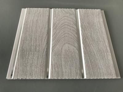 China De dubbele Middencomités van pvc van Groove 25cm Decoratieve met Houten Druk Te koop