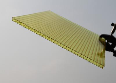 China Two Layer Polycarbonate Flat Roof Panels , Makrolon Polycarbonate Plastic Sheet for sale