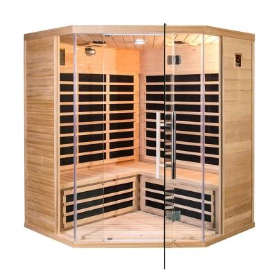 China Computer control panel factory direct sale far infrared sauna room for sale