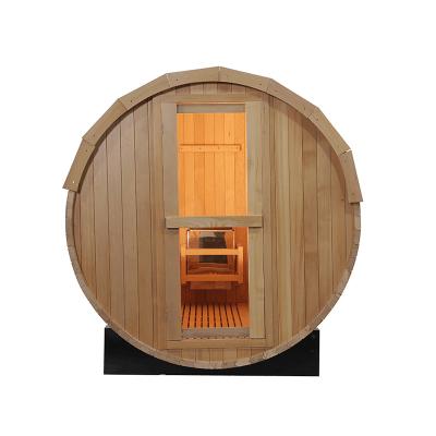 China Outdoor Computer Control Panel Sauna Steam Far Infrared Residential Sauna Rooms Steam Sauna for sale