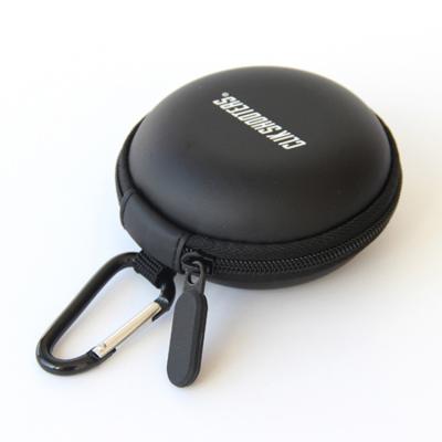 China Daily Use Round Shape Carrying Hard EVA Case For Earphone Carrying Case for sale