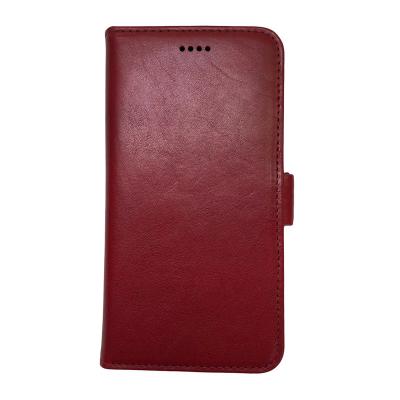 China Card Slot Portable Wallet Protective Cell Phone Genuine Leather Case for sale