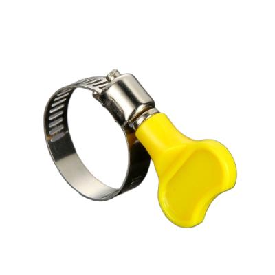 China Durable 304 201 Stainless Steel Galvanize Steel Ventilation HVAC Professional Custom German Pipe Clamp for sale