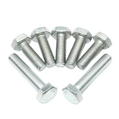 Κίνα Steel Din 931 Hex Screws Grade 10.9 8.8 12.9 Hex Head Bolts 4.8GRADE BOLTS προς πώληση