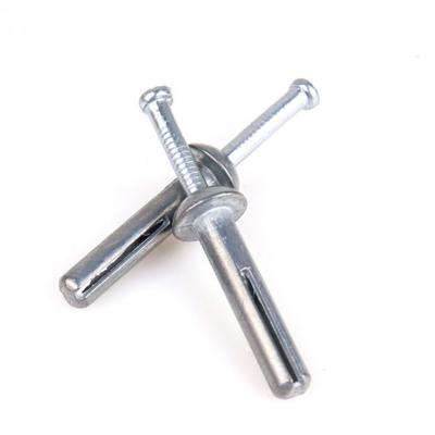 China Easy Install Hammer Drive Nail Anchor Hammer Fix Screws Anchor Zinc Alloy Hammer Driver Anchor for sale