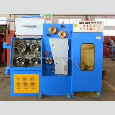 China Fine wire drawing copper machine wire drawing machine with annealer small wire drawing machine copper wire drawing machine in line with annealer for sale