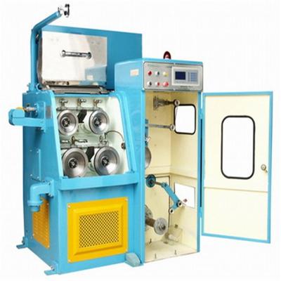 China Wire drawing aluminum wire drawing machine inlet 0.15 0.5 to 1.2mm to 0.3mm CCA wire drawing machine for sale