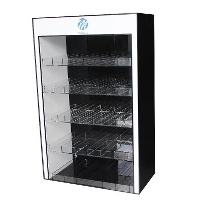 China Retail Store Durable Wall Mountable TINYA smok vape e liquid acrylic display rack for sale