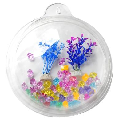 China Viable acrylic fish bowl for sale aquariums and aquarium accessories aquarium decorations and ornaments with filter holder cheap aquarium for sale