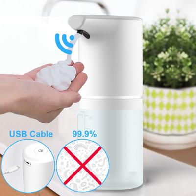 China Household Touchless Automatic Sensor Soap Dispenser USB Foam Charging Smart Infrared Sensor Liquid Soap Dispenser Hand Sanitizer for sale