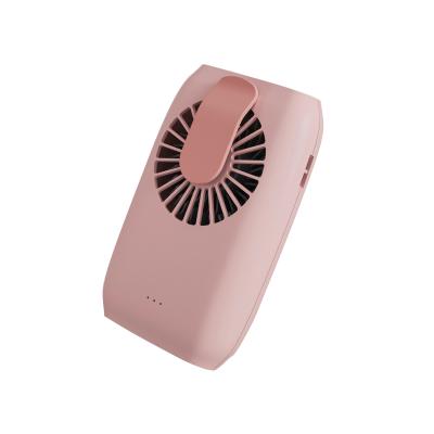 China Small And Easy To Carry Hot Selling 2000 mAh USB Rechargeable Neck Fan Mini Size Portable Fans With Lanyard For Outdoor for sale