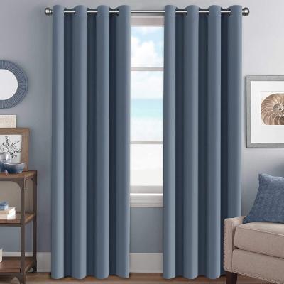 China Blackout Thermal Insulated Room Darkening Curtains For Bedroom / Living Room Blackout Premium Curtain for sale