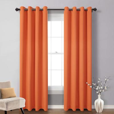 China Blackout Bedroom, Grommet Room Darkening Curtain, Amazing Triple Thermal Insulated Blackout Weave Curtain for sale