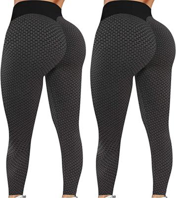 China Hot Selling Breathable 2 Pack Butt Lift Gaiters For Women, Women Yoga Pants High Waisted Bubble Butt Lifter Hip Lift for sale