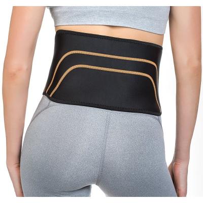 China Universal Copper Infused Back Support Brace OEM / ODM Copper Recovery Back Support Belt for sale