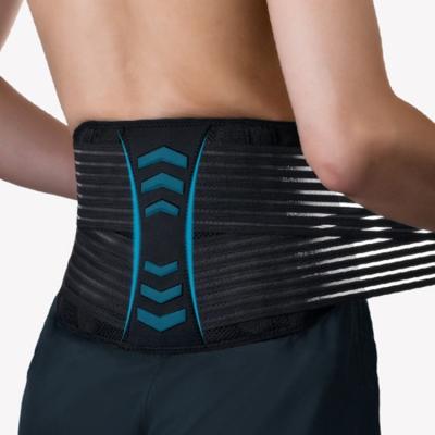 China Breathable Sports Soft Lightweight Pain Relief Waist Traction Back Decompression Lumbar Support Belt for sale