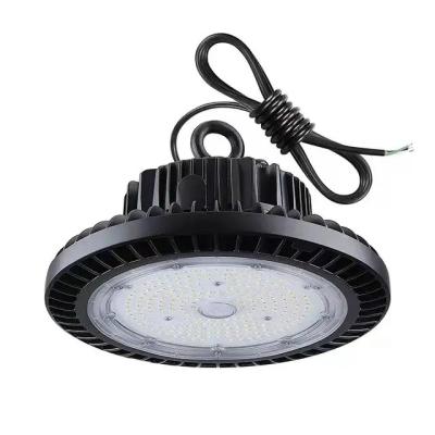 China Office/WAREHOUSE DLC Listing UFO Led High Bay Light With 60 90 120 Degree Reflector 130LM W 100W 150W 200W 240W Clear Black Premium Light Body for sale