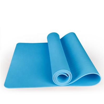 China SANFAN Non-slip Wholesale Custom Design High Foaming Concrete Print Tape Yoga Mat Eco-friendly for sale