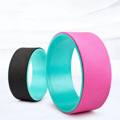 China Eco-friendly Yoga Tape and ABS Yoga Fitness Accessories China Factory Price Yoga Wheel for sale