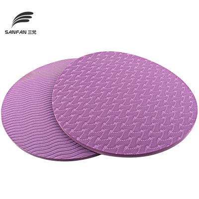 China SANFAN Wholesale Custom Printing Cheapest Non-slip Yoga Mat Eco-Friendly Sports Fitness Knee Pad Elbow Pad Mat for sale