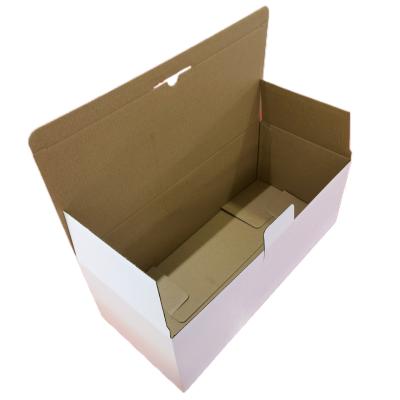 China Recyclable Universal Square Box Blank Cardboard Rectangle Packaging Folding Paperboard for sale