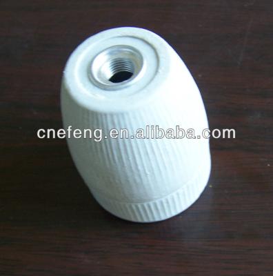 China E27 screw base socket with metal thread for sale