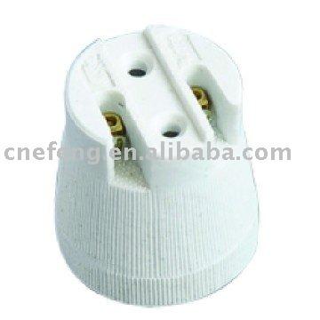 China E27YF 519 Screw Ceramic Lamp Holder for sale