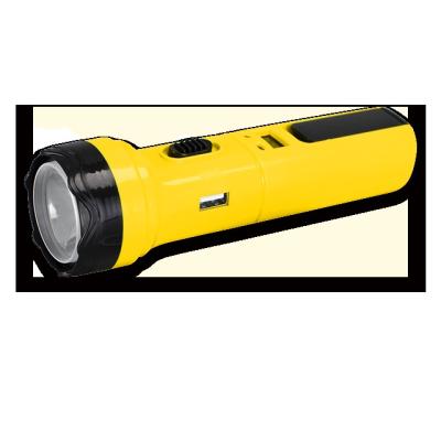 China Camping Multifunction Solar LED Flashlight With Table Light Clock For Outing And Study for sale