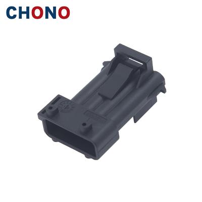 China Automotive 185001-1 4 Pin JPT Tyco Amp Junior Power Timer Male Sensor Wire Connector Housing for sale