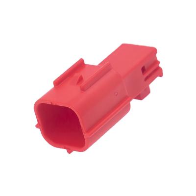 China 6 Pin JST Automotive Red Male Electrical Wiring Connector for sale